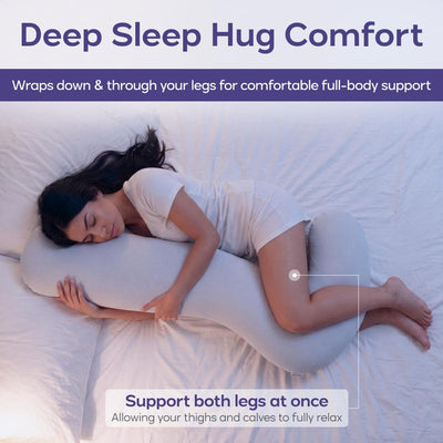 Body Pillow for Back & Hip Pain Relief