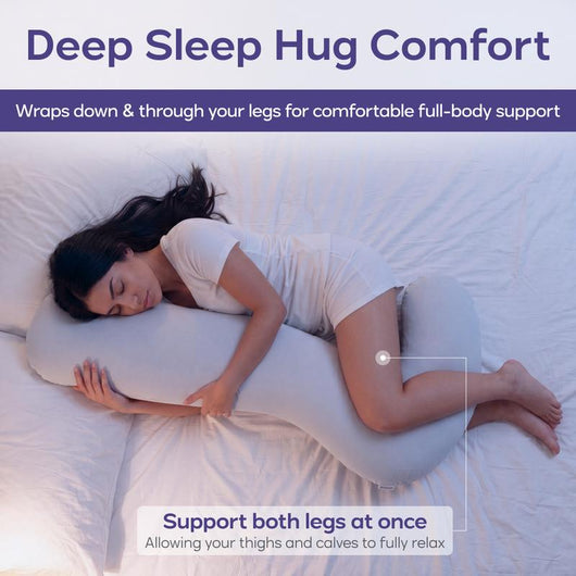 Body Pillow for Back & Hip Pain Relief