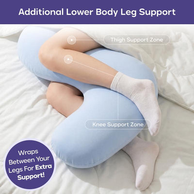 Body Pillow for Back & Hip Pain Relief