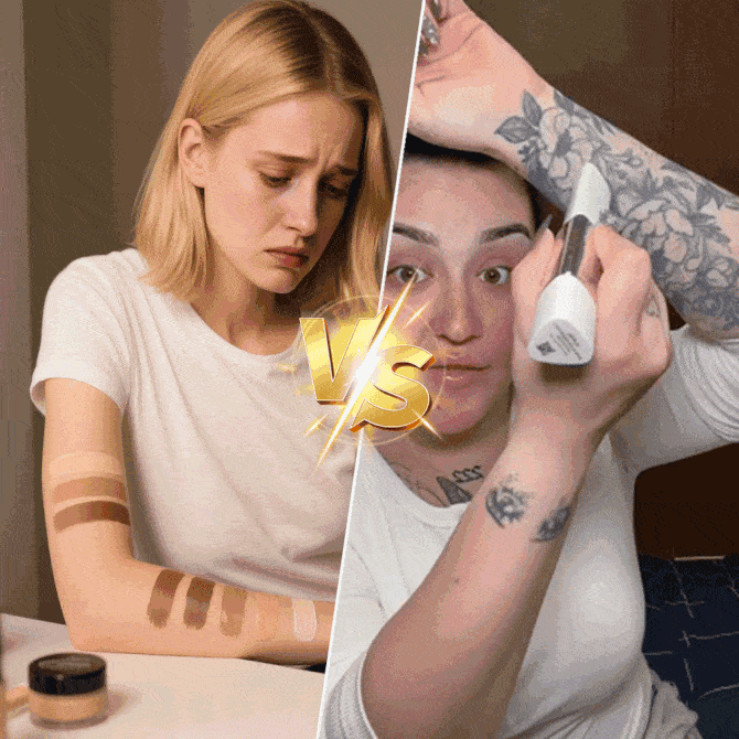 Color Changing Foundation